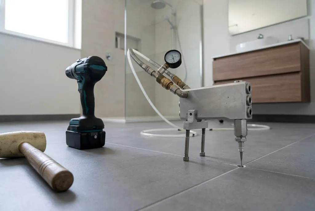 Kitbedrijf Baarn – holle tegels injecteren